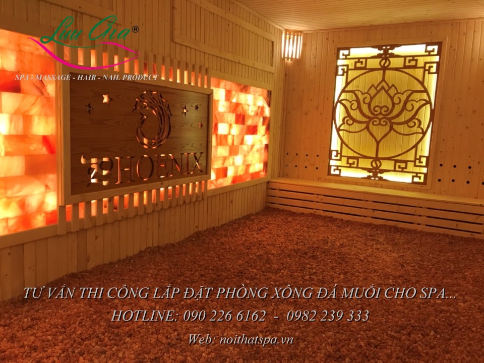 phongf xông đá muối